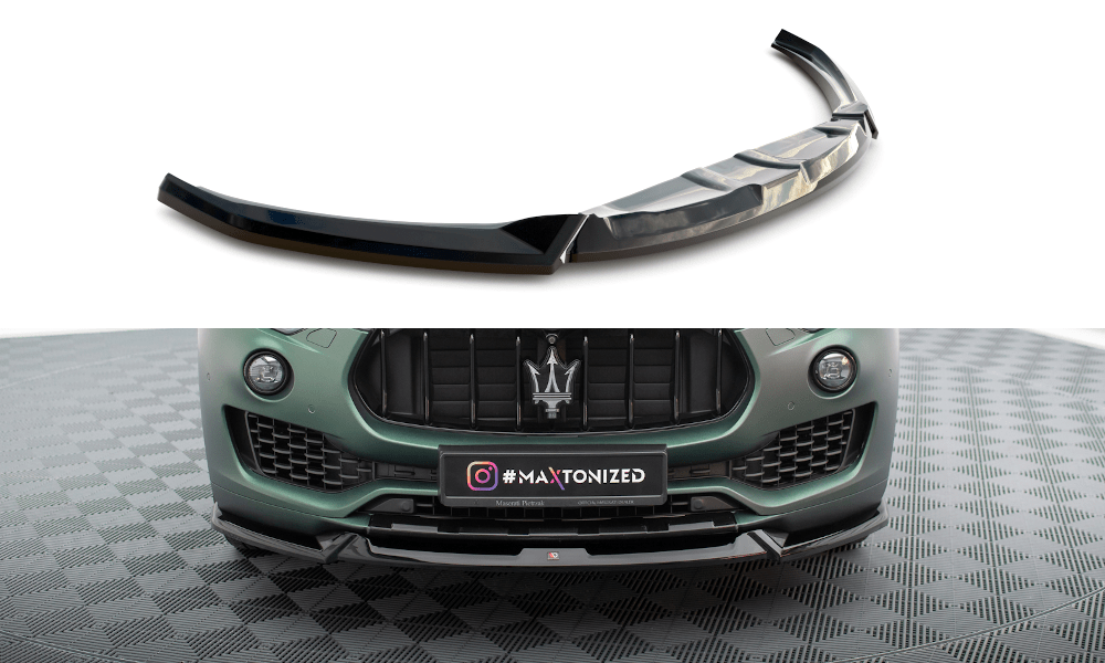 Maxton Design Front Splitter V.1 Maserati Levante MK1