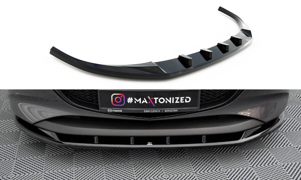 Maxton Design Front Splitter V.1 Mazda 3 MK4