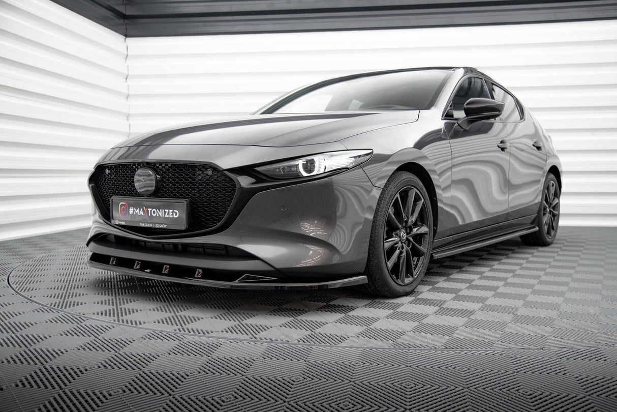 Maxton Design Front Splitter V.1 Mazda 3 MK4