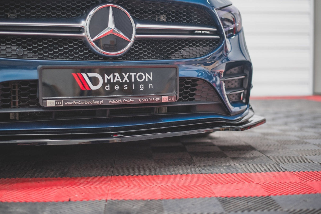 Maxton Front Splitter V.1 Mercedes A35 AMG / AMG-Line W177
