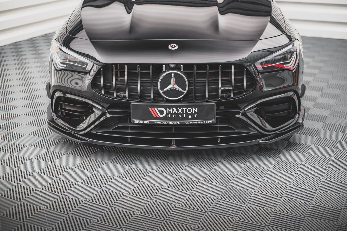 Maxton Design Front Splitter V.1 Mercedes-AMG CLA 45 Aero C118