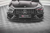 Maxton Design Front Splitter V.1 Mercedes-AMG CLA 45 Aero C118