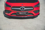 Maxton Design Front Splitter V.1 Mercedes-Benz CLA 35 AMG / AMG-Line C118