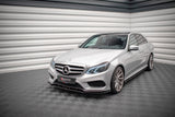 Maxton Design Front Splitter V.1 Mercedes-Benz E AMG-Line Sedan W212 Facelift