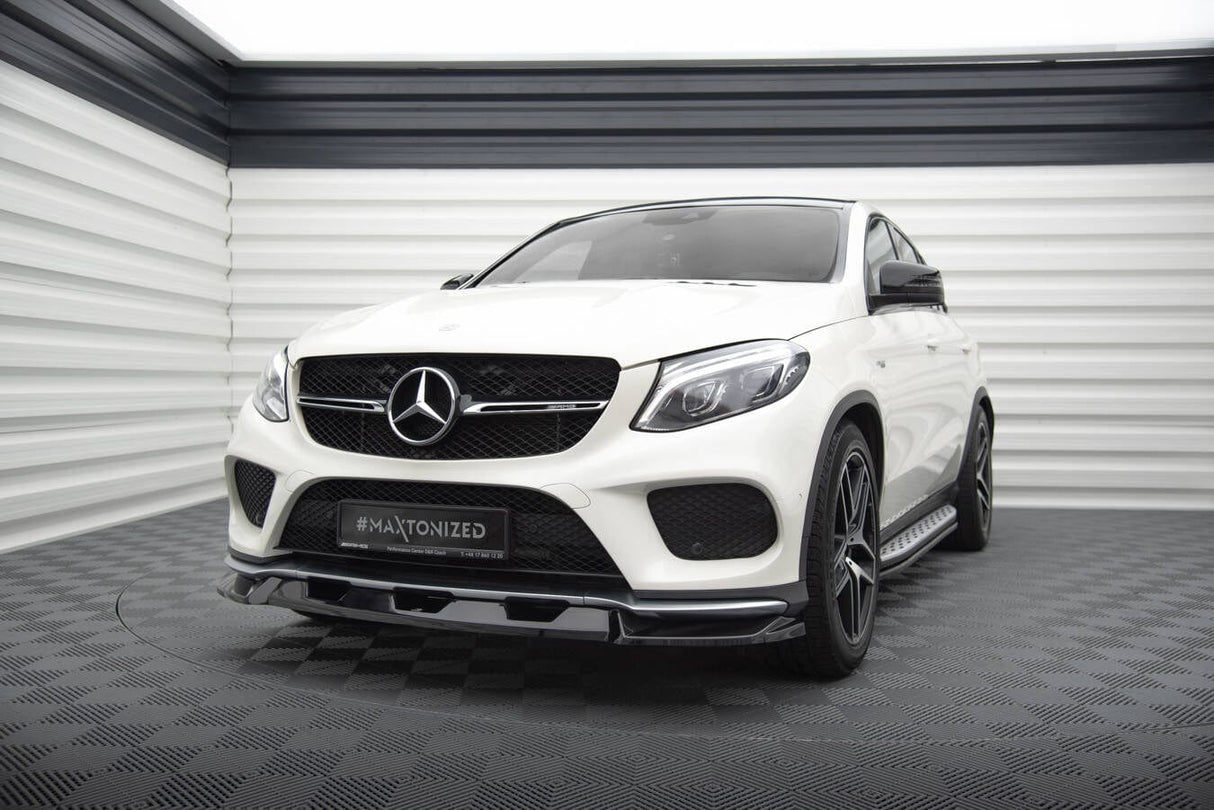 Maxton Design Front Splitter V.1 Mercedes-Benz GLE Coupe 43 AMG / AMG-Line C292