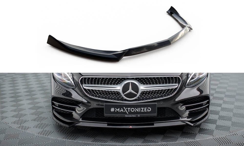 Maxton Design Front Splitter V.2 Mercedes-Benz S Coupe AMG-Line C217 Facelift