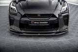 Maxton Design Front Splitter V.1 Nissan Gtr R35 Facelift