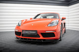 Maxton Design Front Splitter V.1 Porsche 718 Cayman 982C