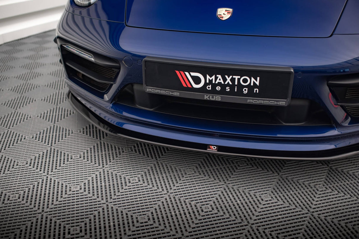 Maxton Design Front Splitter V.1 Porsche 911 Carrera Aero 992 / Carrera GTS 992