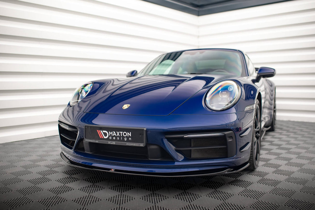 Maxton Design Front Splitter V.1 Porsche 911 Carrera Aero 992 / Carrera GTS 992