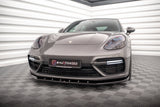 Maxton Design Front Splitter V.1 Porsche Panamera Turbo S E-Hybrid 971