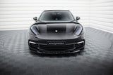 Maxton Design Front Splitter V.1 Porsche Panamera E-Hybrid 971