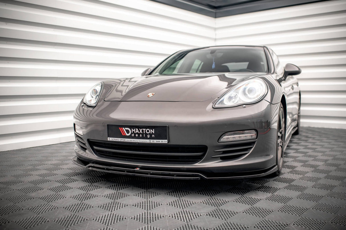 Maxton Design Front Splitter V.1 Porsche Panamera / Panamera Diesel 970