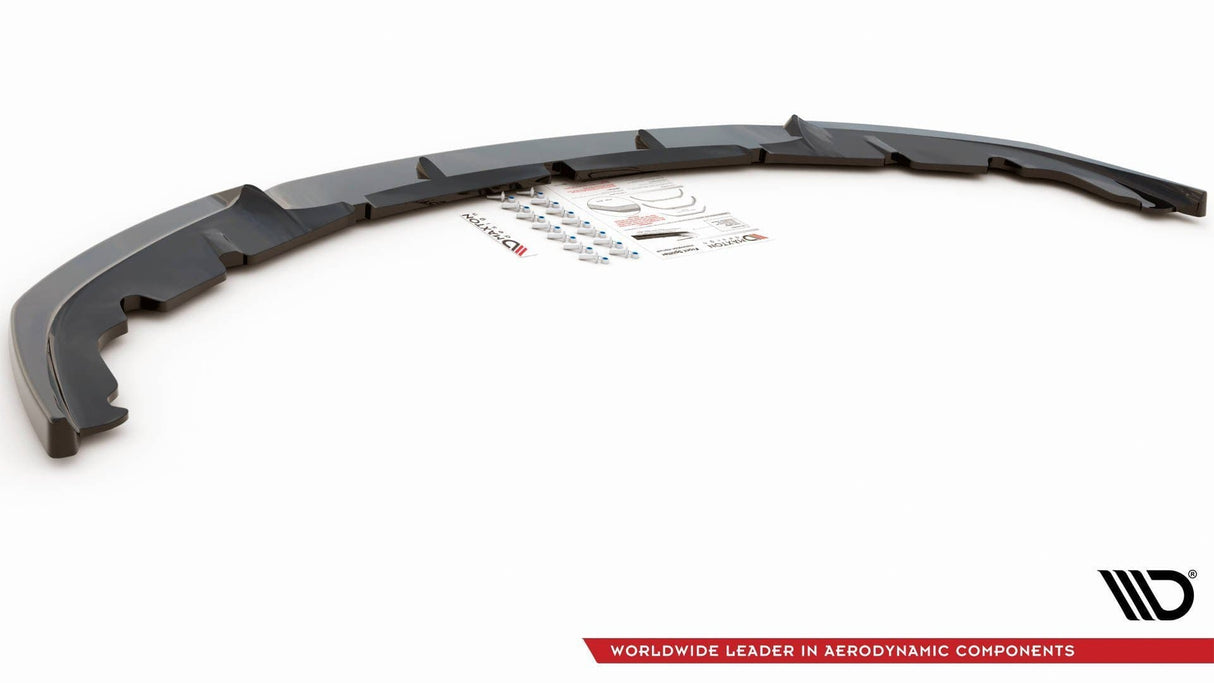 Maxton Design Front Splitter V.1 Porsche Panamera Turbo 970 Facelift