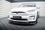 Maxton Design Front Splitter V.1 Tesla Model X MK1 Facelift