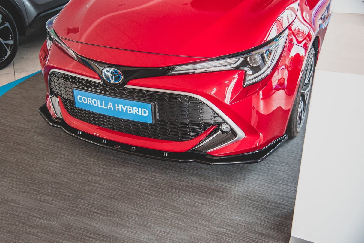 Maxton Design Front Splitter V.1 Toyota Corolla Hatchback MK12