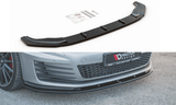 Maxton Design Gloss Black Front Splitter V1 | Volkswagen Mk7 GTI