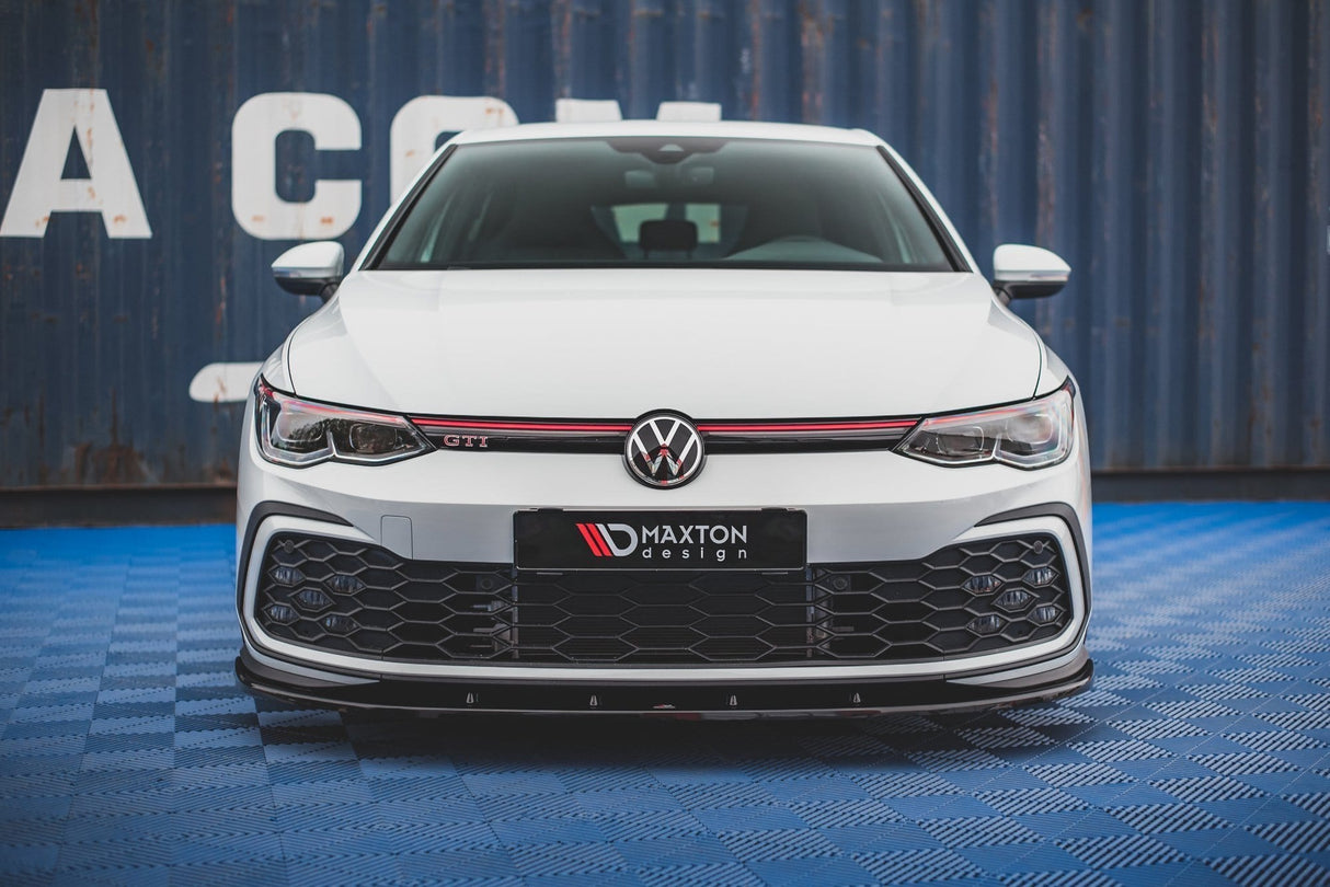 Maxton Design Front Splitter V.1 Volkswagen Golf Mk8 GTi / R-Line