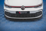 Maxton Design Front Splitter V.1 Volkswagen Golf Mk8 GTi / R-Line