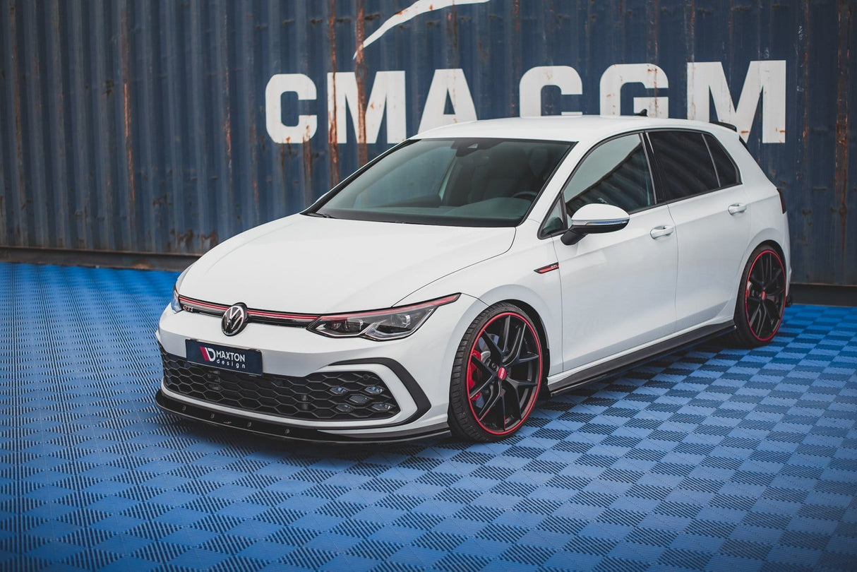 Maxton Design Front Splitter V.1 Volkswagen Golf Mk8 GTi / R-Line