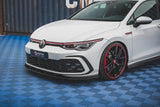Maxton Design Front Splitter V.1 Volkswagen Golf Mk8 GTi / R-Line