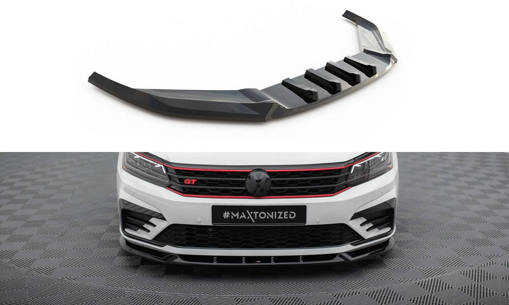 Maxton Design Front Splitter V.1 Volkswagen Passat GT