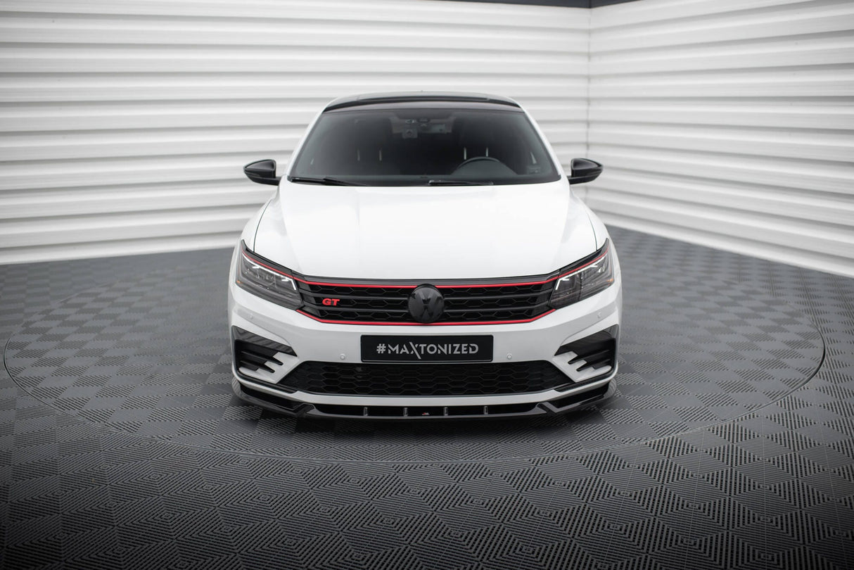 Maxton Design Front Splitter V.1 Volkswagen Passat GT
