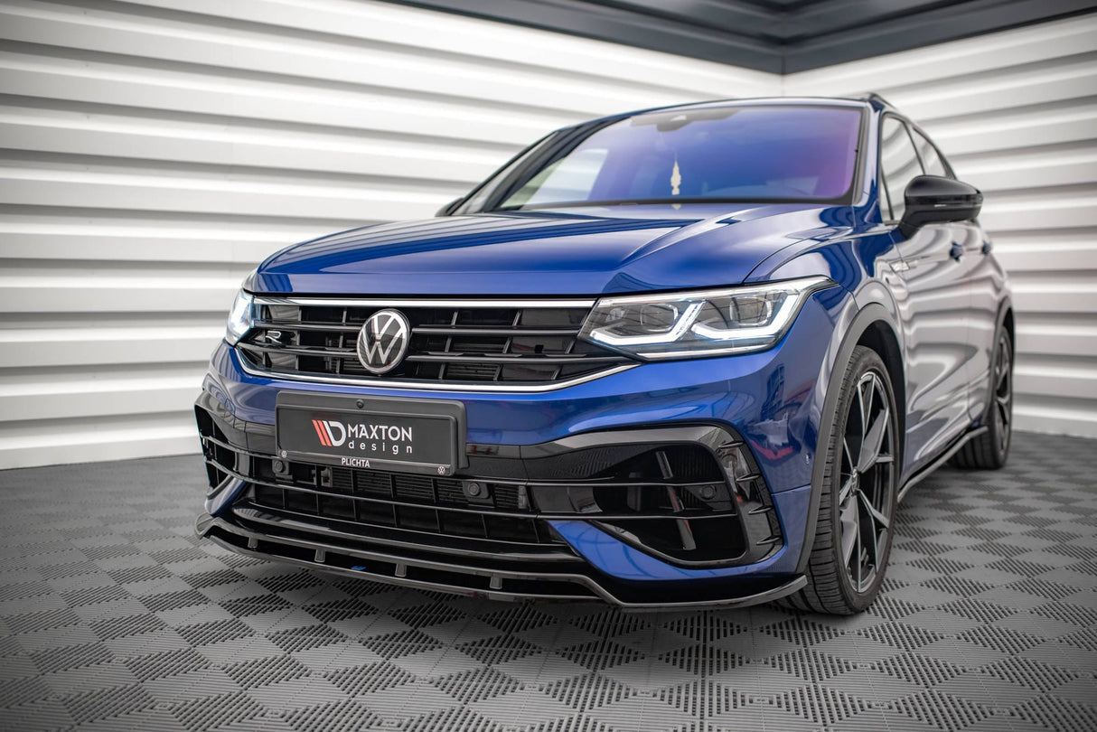 Maxton Design Front Splitter V.1 Volkswagen Tiguan R Mk2 Facelift