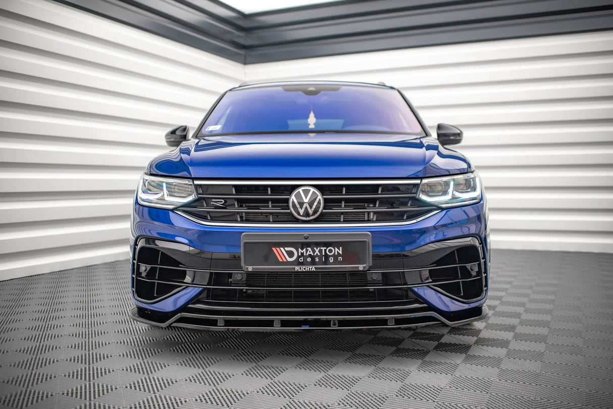Maxton Design Front Splitter V.1 Volkswagen Tiguan R Mk2 Facelift