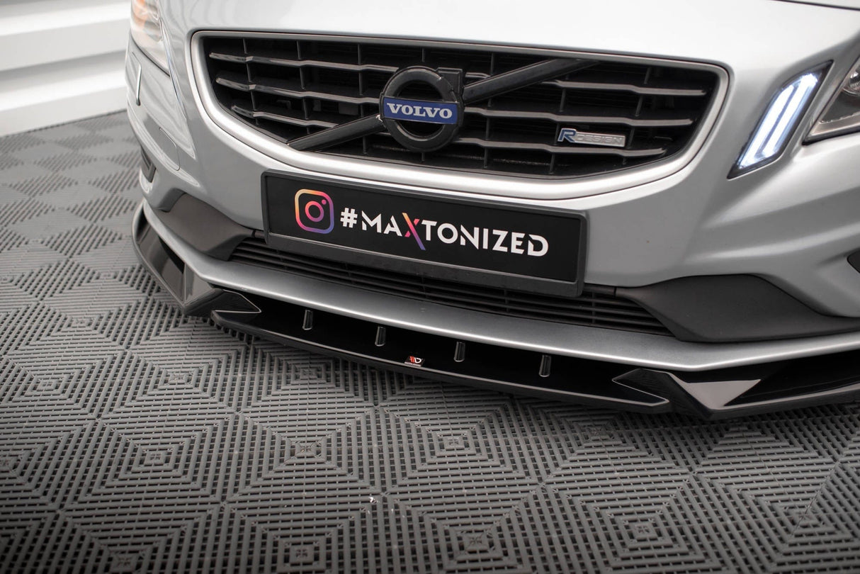 Maxton Design Front Splitter V.1 Volvo S60 R-Design Mk2