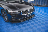Maxton Design Front Splitter V.1 Volvo S60 R-Design Mk3