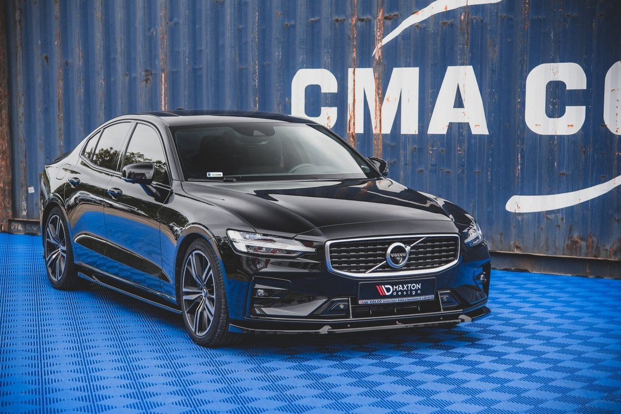 Maxton Design Front Splitter V.1 Volvo S60 R-Design Mk3