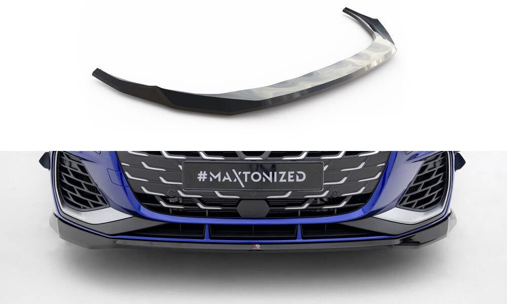Maxton Design Front Splitter V.2 Audi A3 S-Line Sedan / S3 Sedan 8Y Facelift