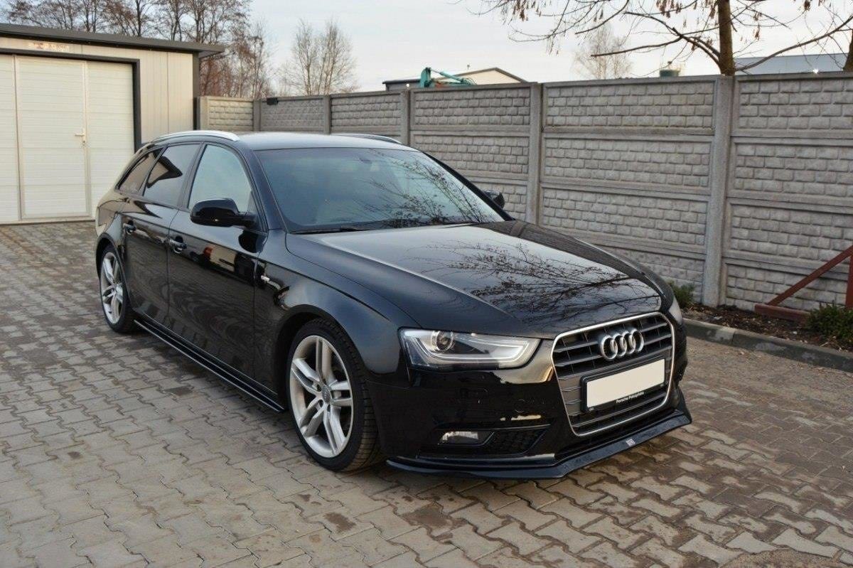 Maxton Design Front Splitter V.2 Audi A4 B8 Facelift