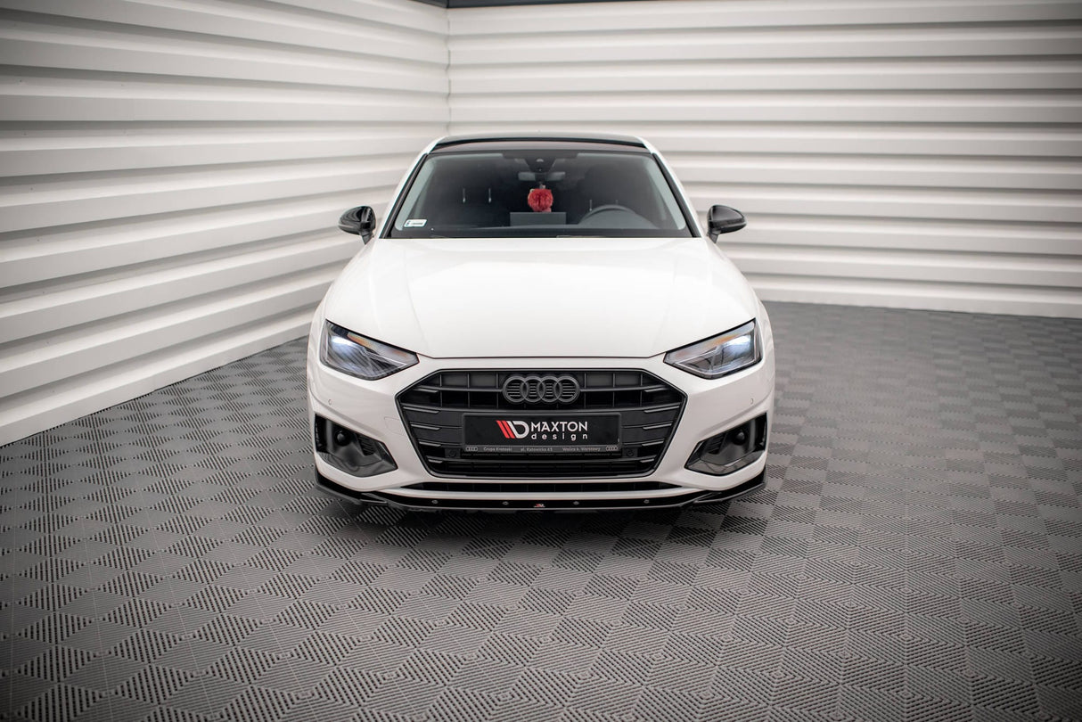 Maxton Design Front Splitter V.2 Audi A4 B9 Facelift (Standard)