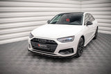 Maxton Design Front Splitter V.2 Audi A4 B9 Facelift (Standard)
