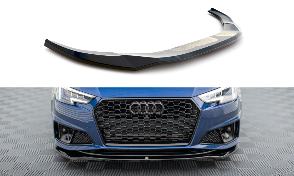 Maxton Design Front Splitter V.2 Audi S4 / A4 S-Line (Us My2019)
