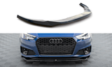 Maxton Design Front Splitter V.2 Audi S4 / A4 S-Line (Us My2019)