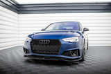 Maxton Design Front Splitter V.2 Audi S4 / A4 S-Line (Us My2019)