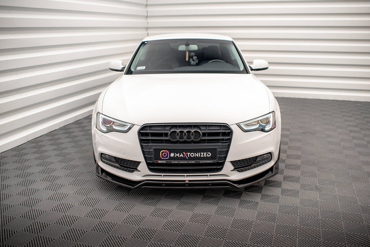 Maxton Design Front Splitter V.2 Audi A5 Coupe 8T Facelift
