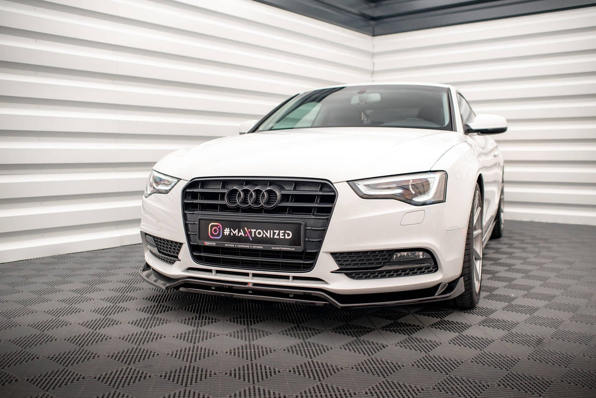 Maxton Design Front Splitter V.2 Audi A5 Coupe 8T Facelift