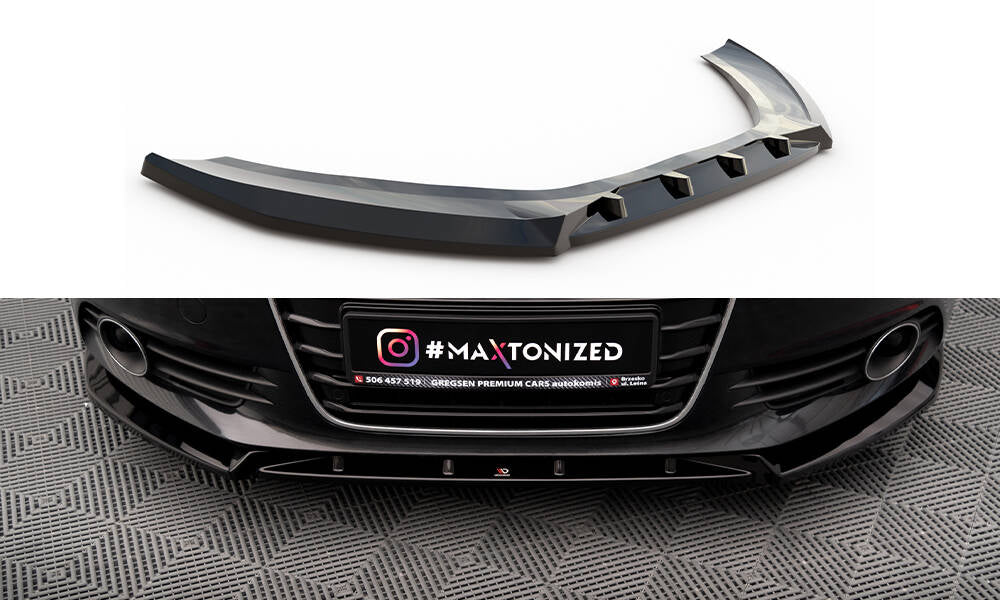 Maxton Design Front Splitter V.2 - Audi C7 A6