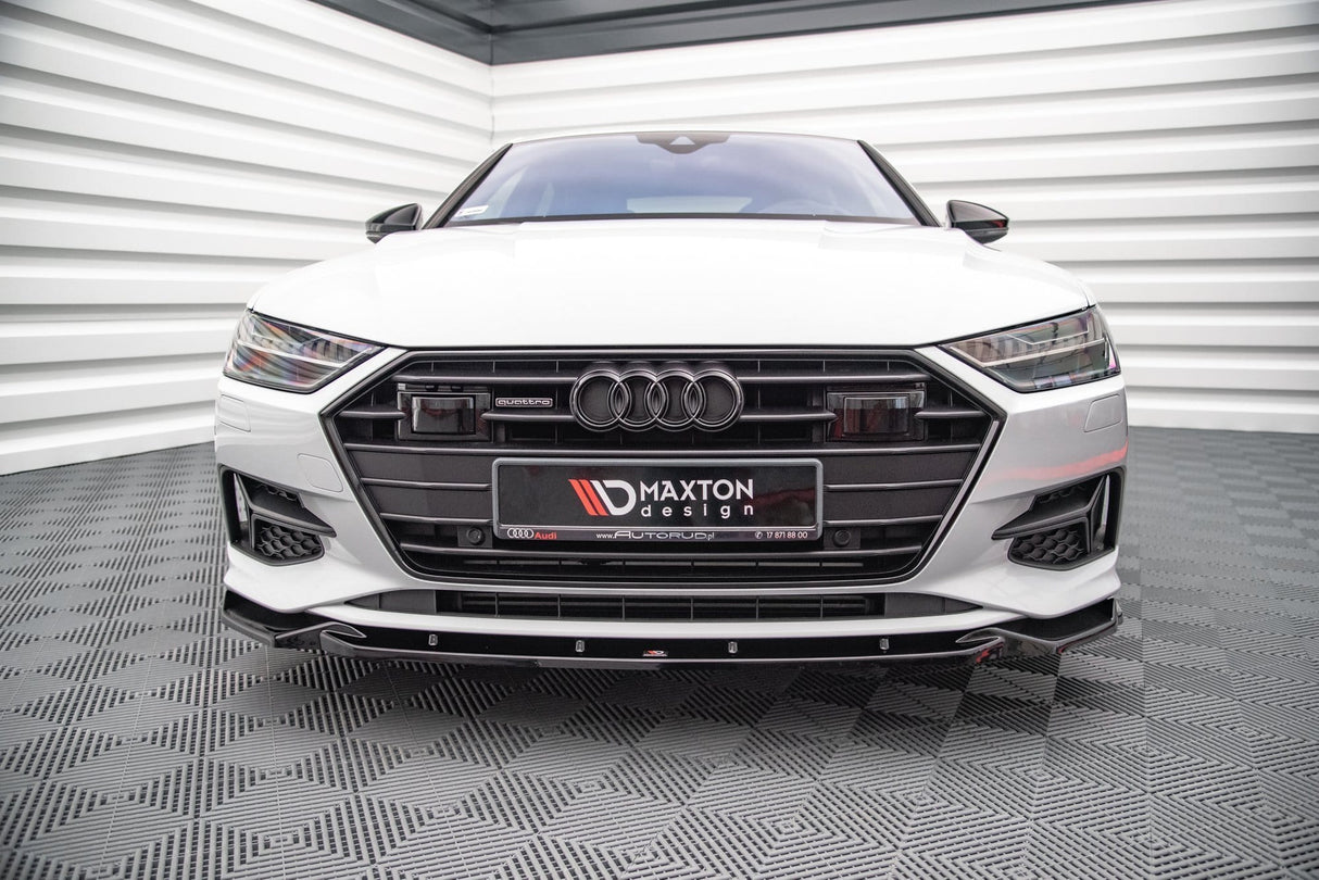 Maxton Design Front Splitter V.2 Audi A7 C8