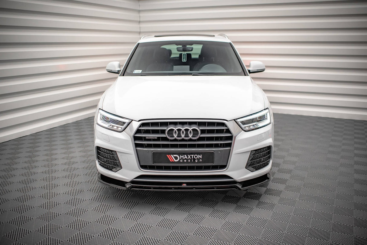 Maxton Design Front Splitter V.2 Audi Q3 S-Line 8U Facelift