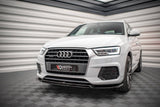 Maxton Design Front Splitter V.2 Audi Q3 S-Line 8U Facelift