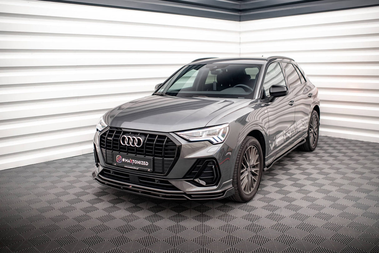 Maxton Design Front Splitter V.2 Audi Q3 S-Line F3