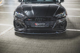 Maxton Design Front Splitter V.2 Audi RS5 F5 Facelift