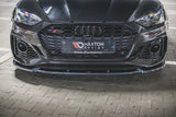 Maxton Design Front Splitter V.2 Audi RS5 F5 Facelift