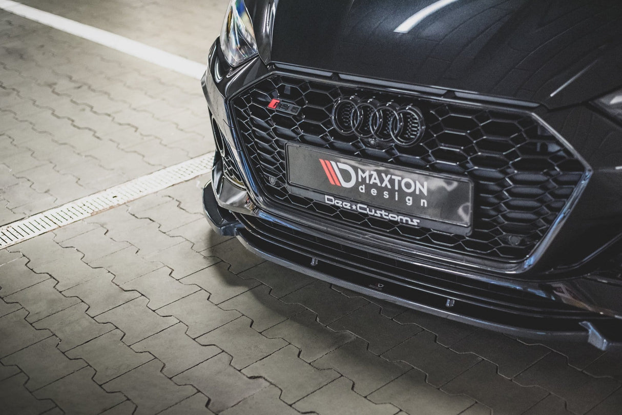 Maxton Design Front Splitter V.2 Audi RS5 F5 Facelift