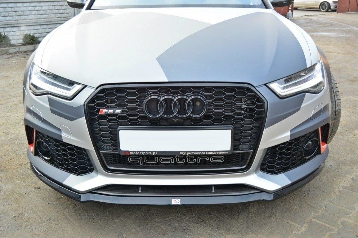Maxton Design Front Splitter V.2 Audi RS6 C7 / C7 FL